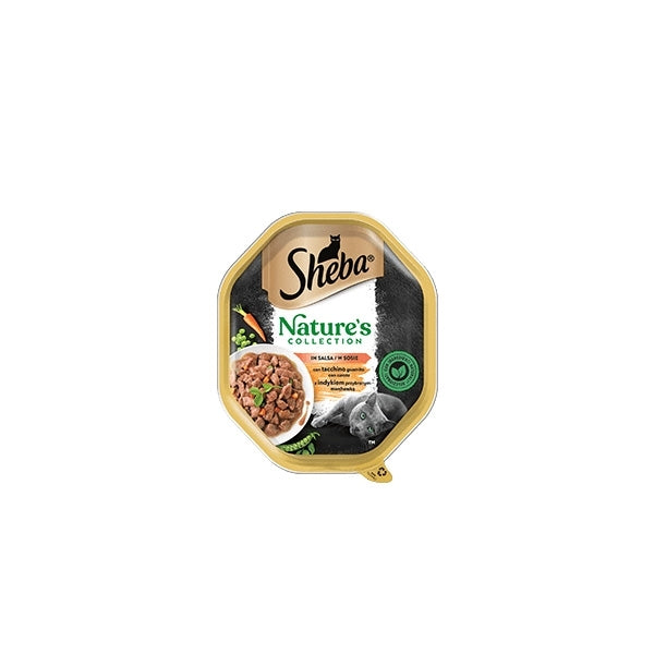 Sheba - Nature’s Collection con Tacchino Guarnito con Carote