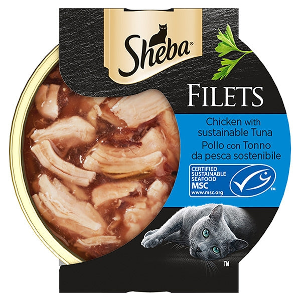 Sheba - Filets Pollo con Tonno da Pesca Sostenibile