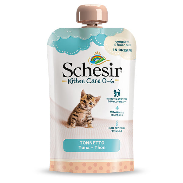 Schesir - Kitten Care Tonnetto in Crema