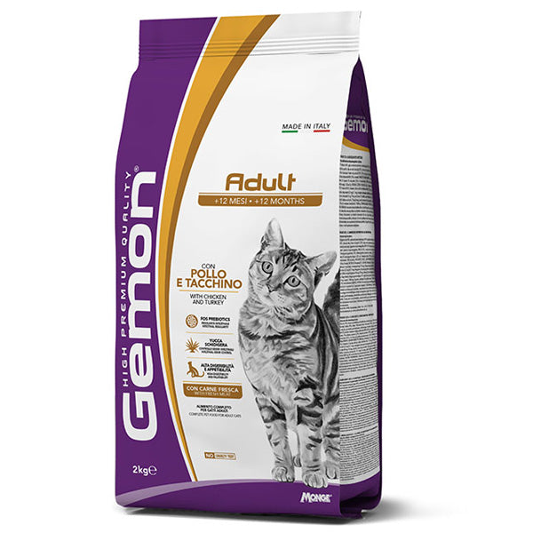 Gemon - Cat Adult con Pollo e Tacchino