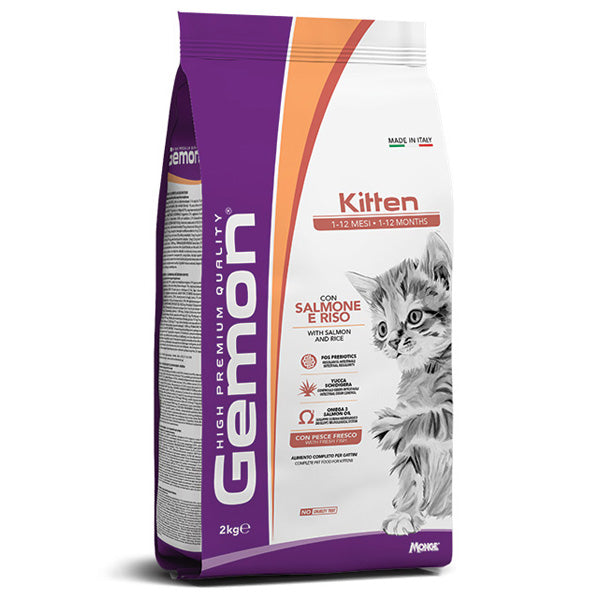 Gemon - Cat Kitten con Salmone e Riso
