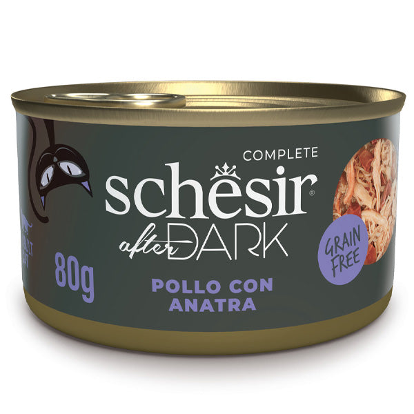 Schesir - After Dark Filetti di Pollo e Anatra in Brodo