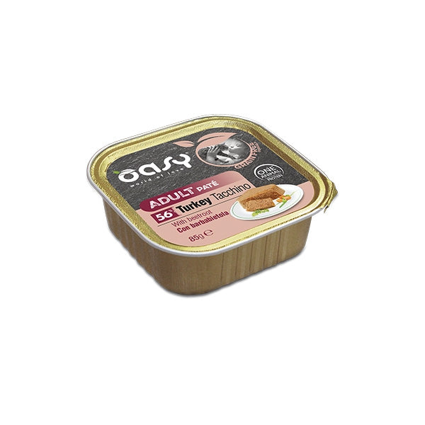 Oasy - Cat Adult Grain Free Paté Tacchino e Barbabietola