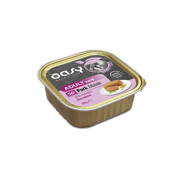 Oasy - Cat Adult Grain Free Paté Maiale e Zucca