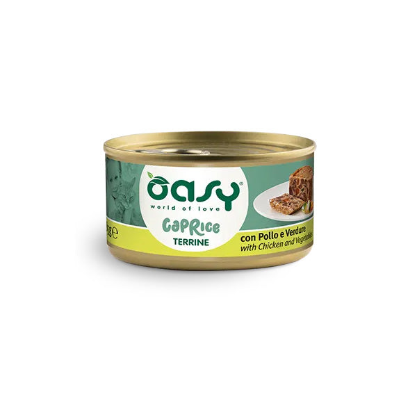 Oasy - Cat Adult Caprice Terrina Con Pollo e Verdure