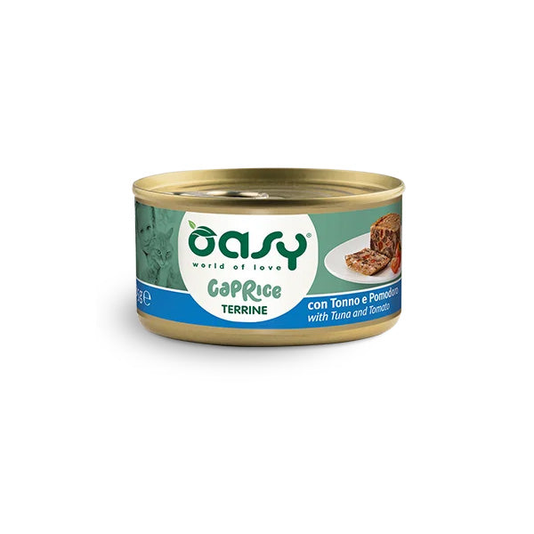 Oasy - Cat Adult Caprice Terrina Con Tonno e Pomodoro