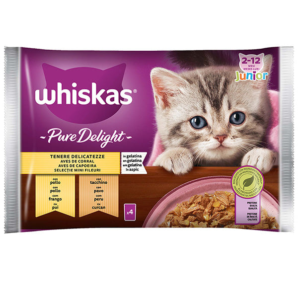 Whiskas - Pure Delight Tenere delicatezze Junior