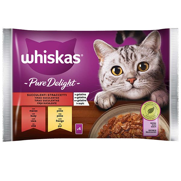 Whiskas - Pure Delight Succosi Straccetti