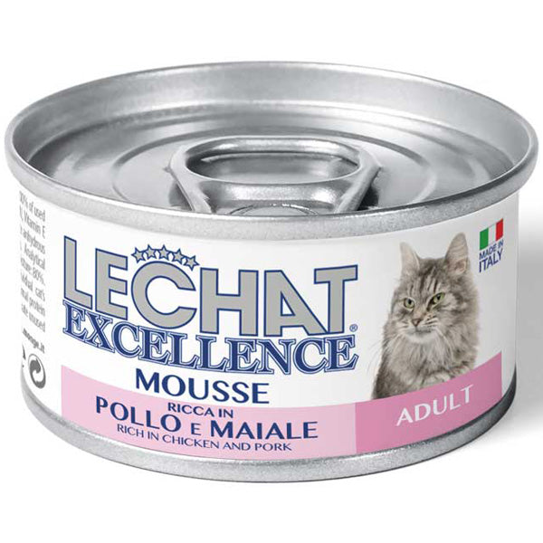 Lechat - Excellence Mousse Ricca in Pollo e Maiale Adult