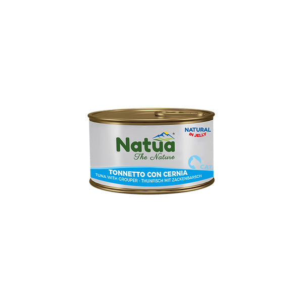 natua - Natural Adult Cat Jelly Delicious Tonnetto con Cernia