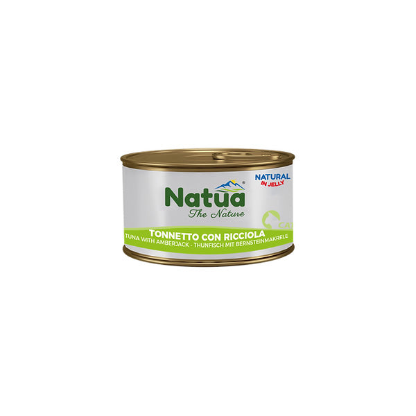 natua - Natural Adult Cat Jelly Delicious Tonnetto con Ricciola