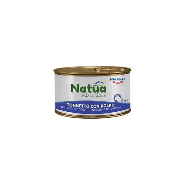natua - Natural Adult Cat Jelly Delicious Tonnetto con Polpo