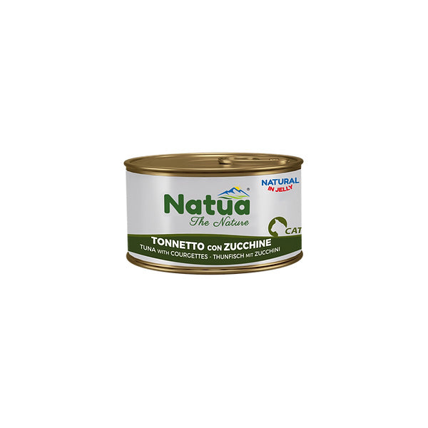 natua - Natural Adult Cat Jelly Delicious Tonnetto con Zucchine