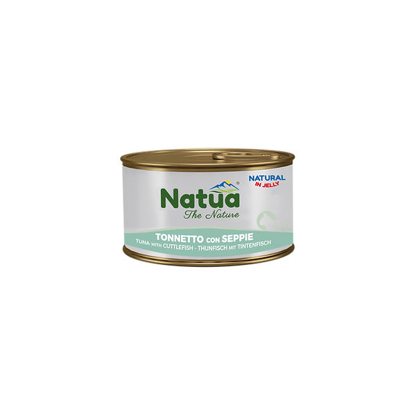 natua - Natural Adult Cat Jelly Delicious Tonnetto con Seppie