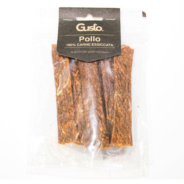 Gusto - Strisce Snack 100% Carne Essiccata di pollo