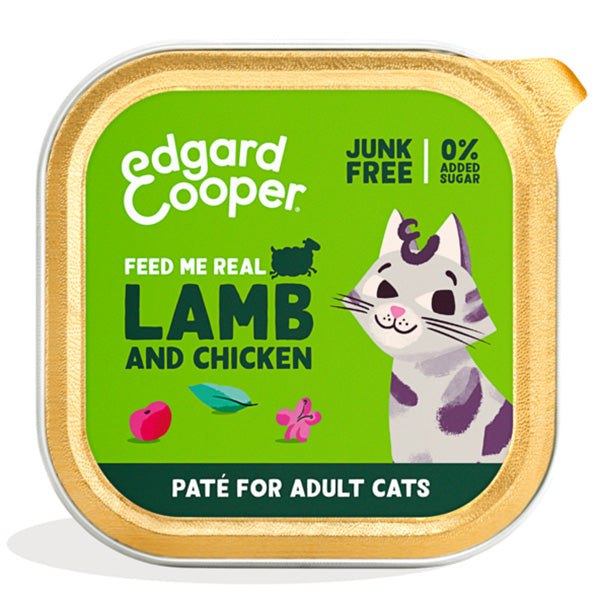 Edgard&Cooper - Cat Adult Agnello e Pollo Paté