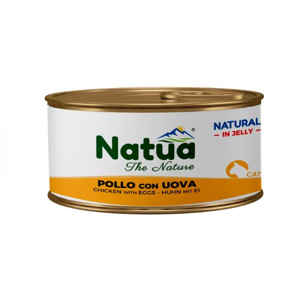 natua - Natural Adult Cat Jelly Pollo con Uova