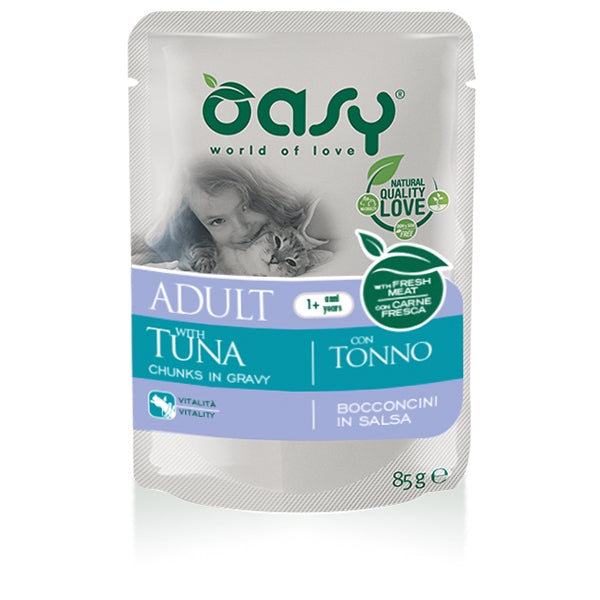 Oasy - Bocconcini in Salsa Adult con Tonno