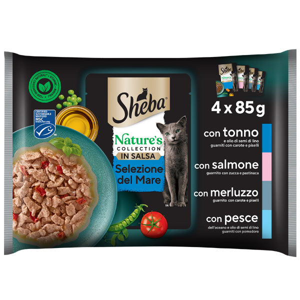 Sheba - Nature’s Collection Selezione del Mare in Salsa