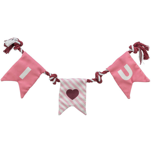 Trixie - Gioco per Cani Corda a Tema San Valentino Corda
