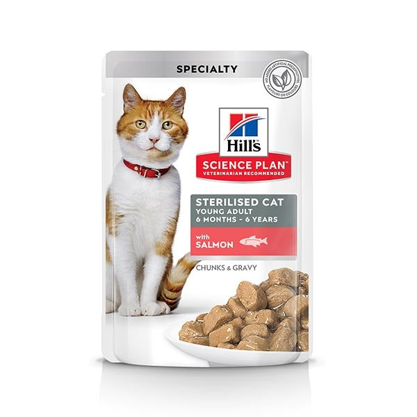 Hill's - Science Plan Young Adult Sterilised Cat con Salmone