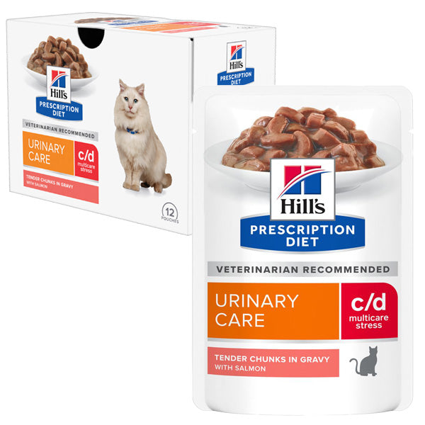 Hill's - Prescription Diet c/d Urinary Care Multicare Stress con Salmone