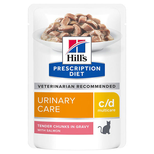 Hill's - Prescription Diet c/d Urinary Care Multicare con Salmone