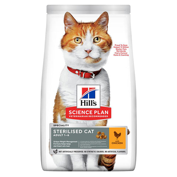 Hill's - Science Plan Cat Adult Sterilised con Pollo