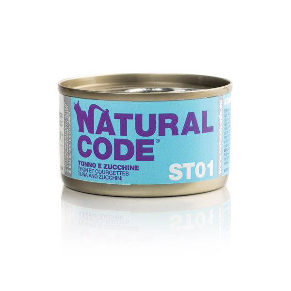 Natural Code - ST01 Tonno e Zucchine Gatti Sterilizzati