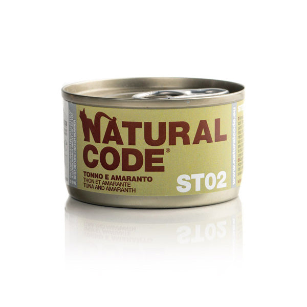 Natural Code - ST02 Tonno e Amaranto Gatti Sterilizzati