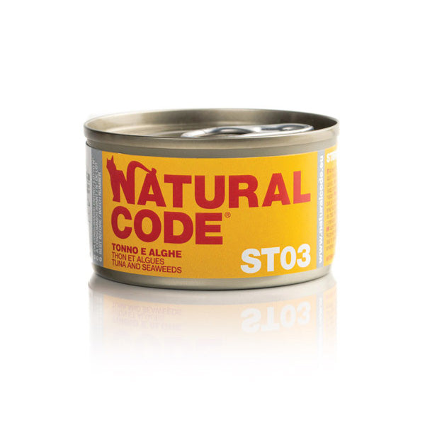 Natural Code - ST03 Tonno e Alghe Gatti Sterilizzati