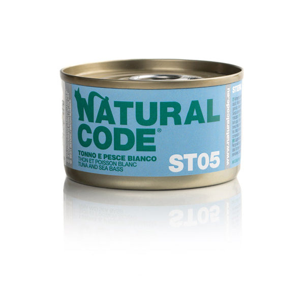 Natural Code - ST05 Tonno e Pesce Bianco Gatti Sterilizzati