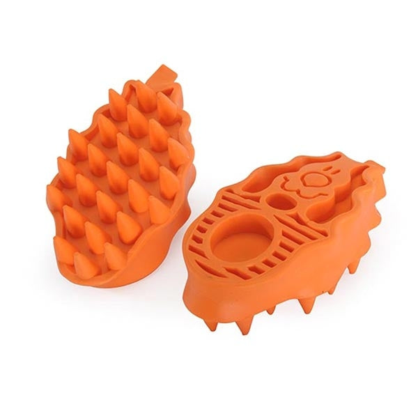 Camon - Spazzola Palmare in Tpr a Forma di Cane