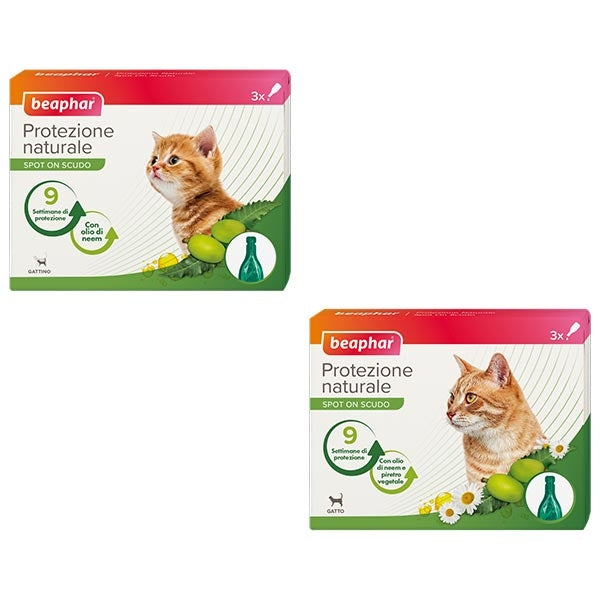 Beaphar - Protezione Naturale Spot On Scudo Gatto e Gattino