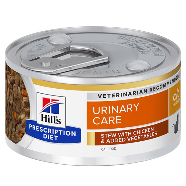 Hill's - Prescription Diet c/d Urinary Care Multicare Spezzatino con Pollo e Verdure