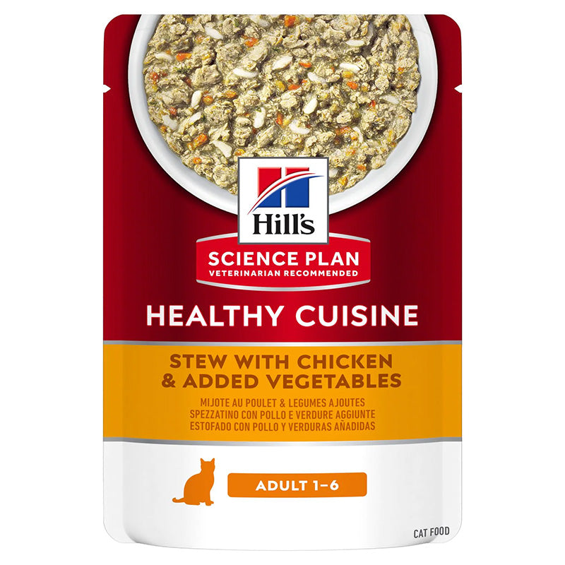 Hill's - Science Plan Healthy Cuisine Cat Adult Spezzatino con Pollo
