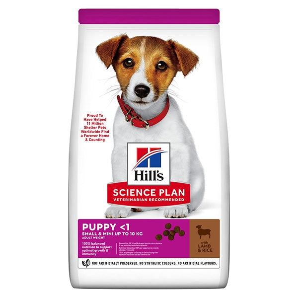 Hill's - Science Plan Small & Mini Puppy con Agnello con Riso