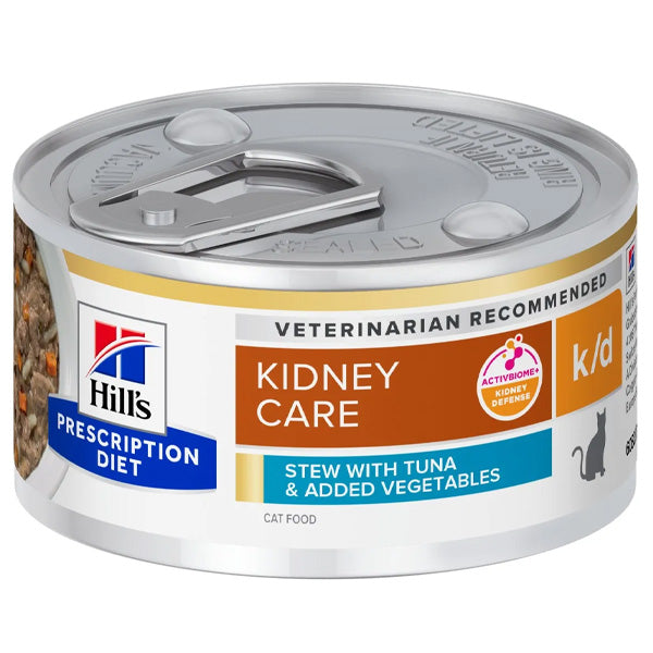 Hill's - Prescription Diet Stew k/d Kidney Care Renal con Tonno e Vegetali