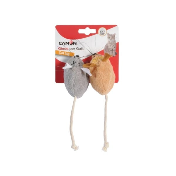 Camon - Gioco Gatto con Tasca per Catnip