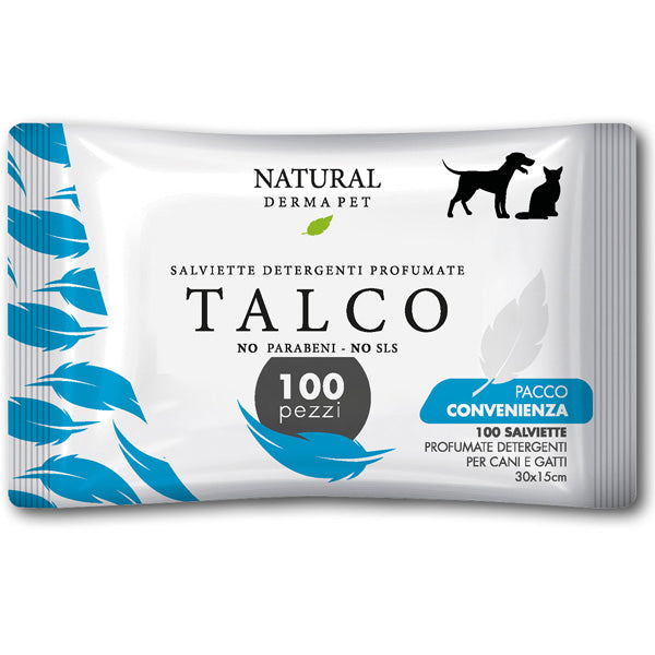 Derbe - Salviette Detergenti Profumate al Talco