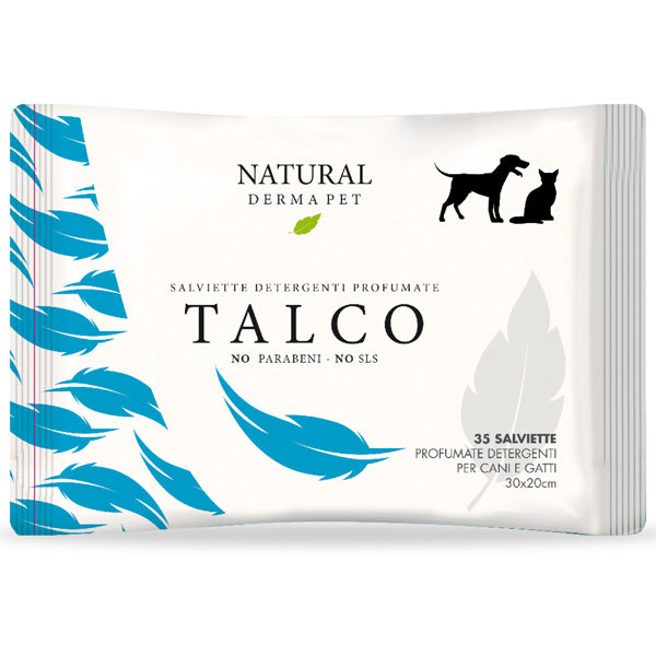 Derbe - Salviette Detergenti Profumate al Talco