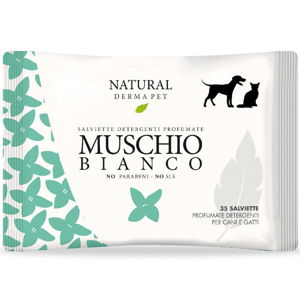 Derbe - Salviette Detergenti Profumate al Muschio Bianco