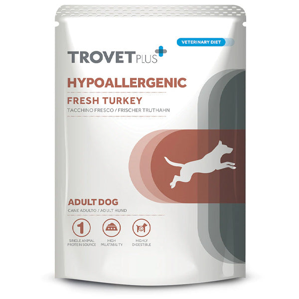 Trovet - Plus Dog Adult Hypoallergenic Tacchino Fresco
