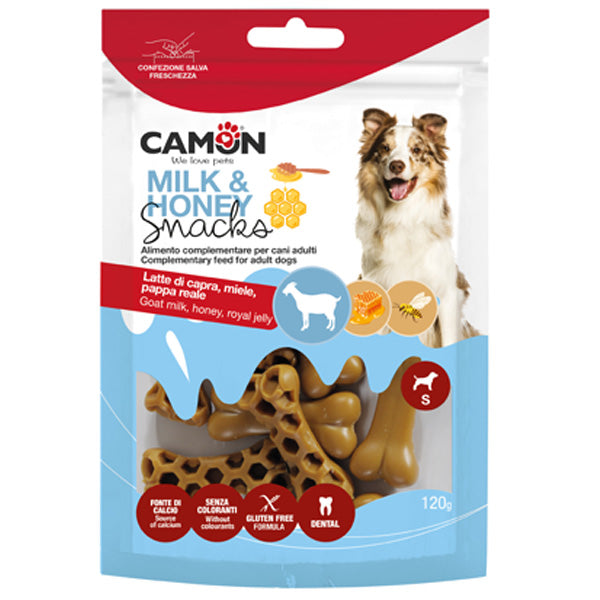 Camon - Dog Snack Milk & Honey Bones Multipack