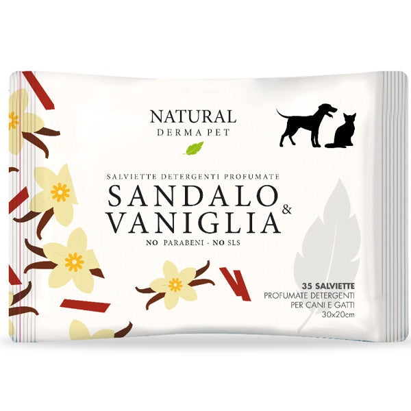 Derbe - Salviette Detergenti Profumate al Sandalo & Vaniglia