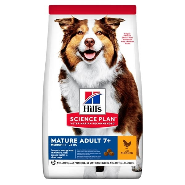 Hill's - Science Plan Mature Adult 7+ Medium con Pollo