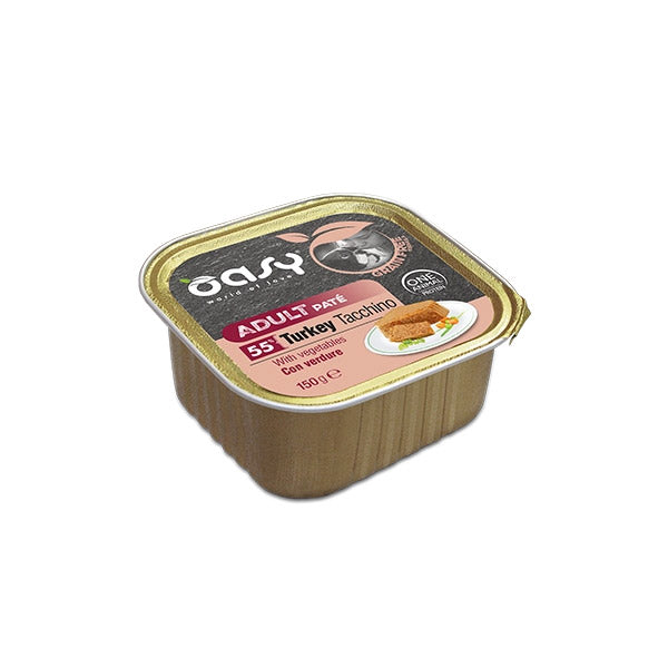 Oasy - Dog Adult Grain Free Patè Tacchino E Verdure
