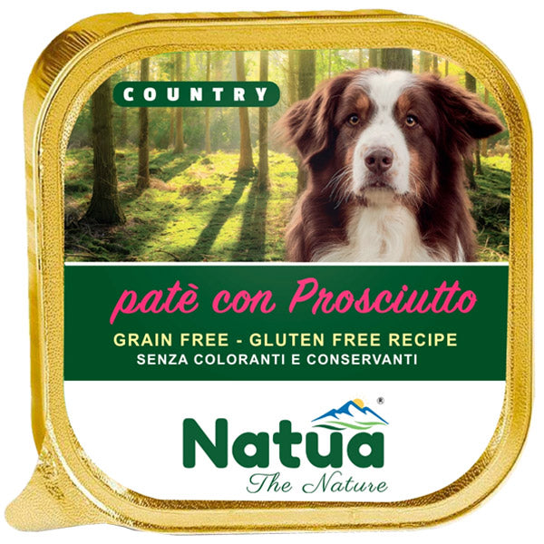 natua - Country Adult Dog Patè Prosciutto