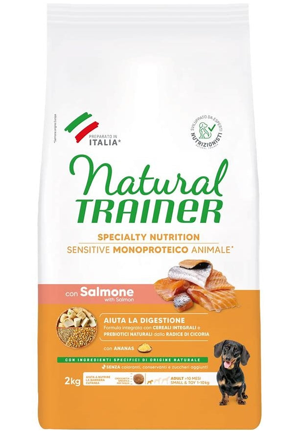 Trainer - Natural Sensitive No Gluten Mini Adult con Maiale