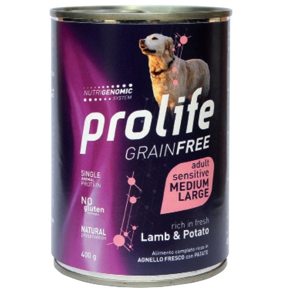 Prolife - Grain Free Adult Medium/Large Sensitive Lamb & Potato